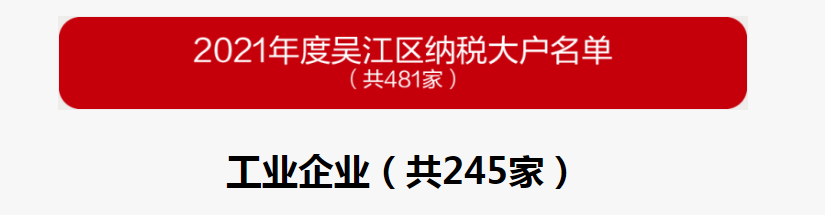 吳江區(qū)百強(qiáng)企業(yè)、納稅大戶，蒙納驅(qū)動榜上有名